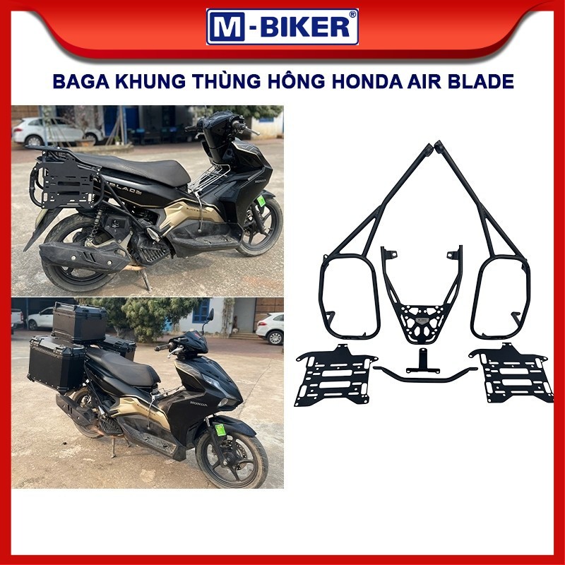 Baga AB, Baga khung thùng AB, Baga gắn thùng dành cho Honda Air Blade từ đời 2013 trở lên