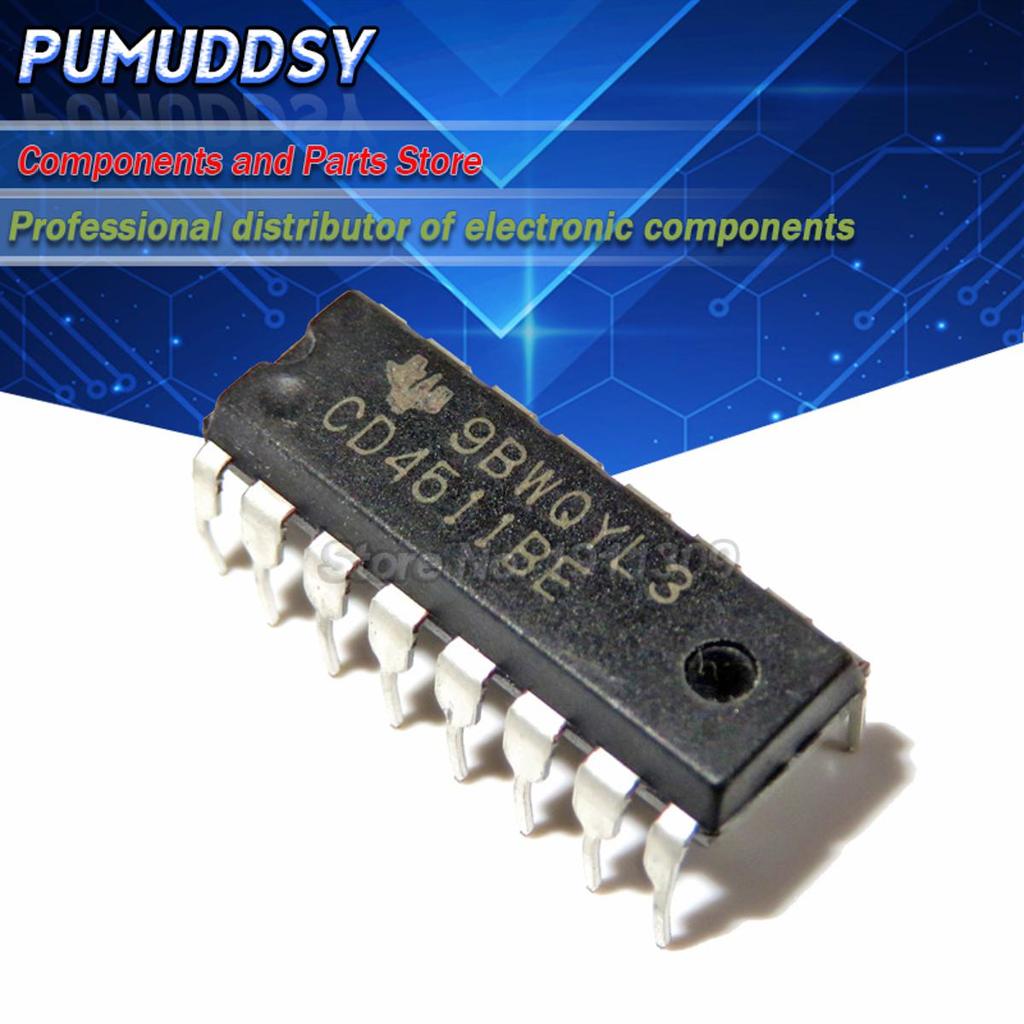 10 CÁI CD4511BE DIP16 CD4511 DIP mới và IC