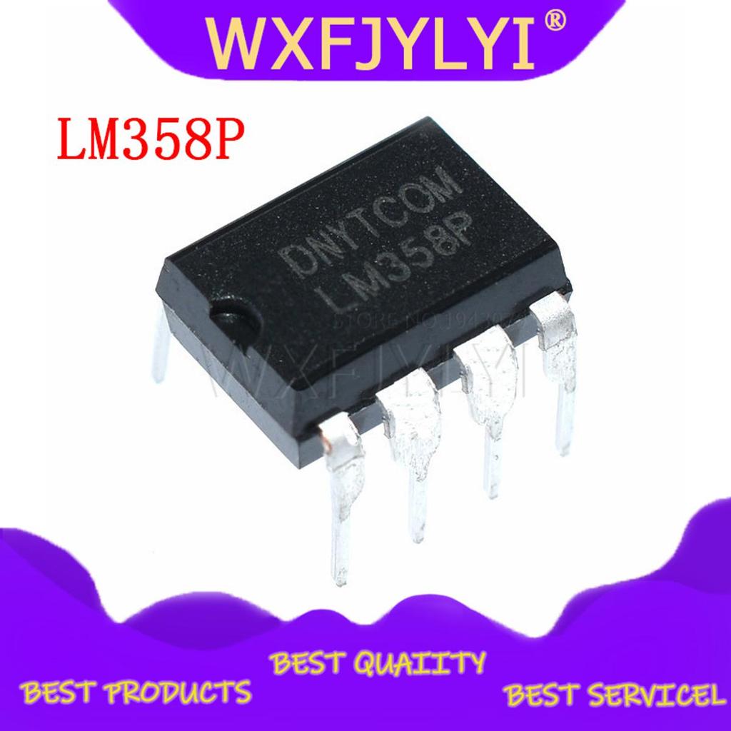 10 CÁI LM358P DIP8 LM358 DIP LM358N DIP-8 358P IC mới và nguyên bản