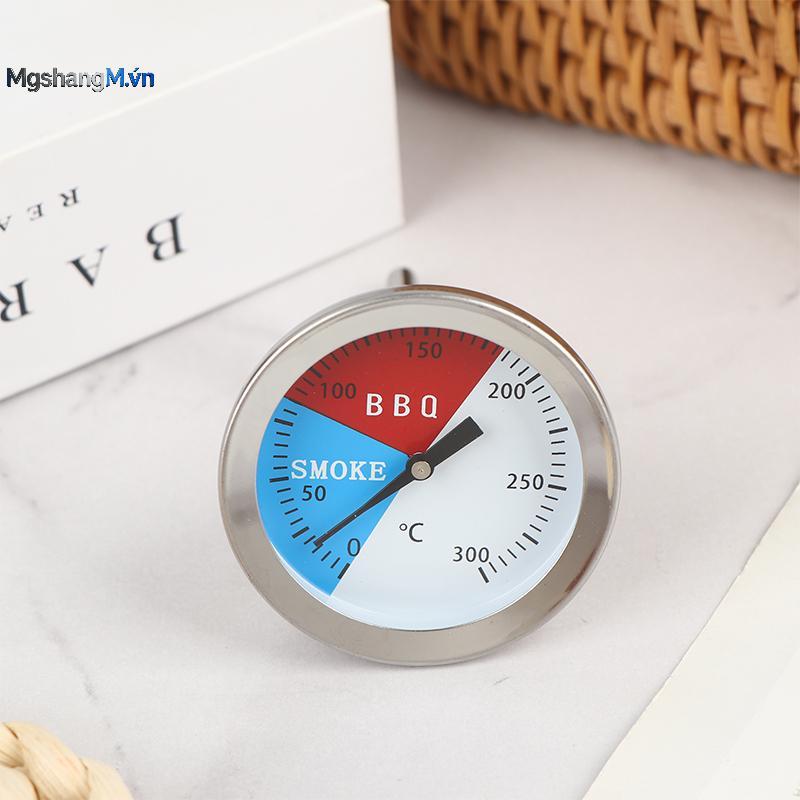 300 kg°C Độ BBQ r Lò Nhiệt Kế Thép Không Gỉ Nướng BBQ Nhiệt Kế Dụng Cụ 50 Mm Thịt Nướng Nhiệt Độ Đồn