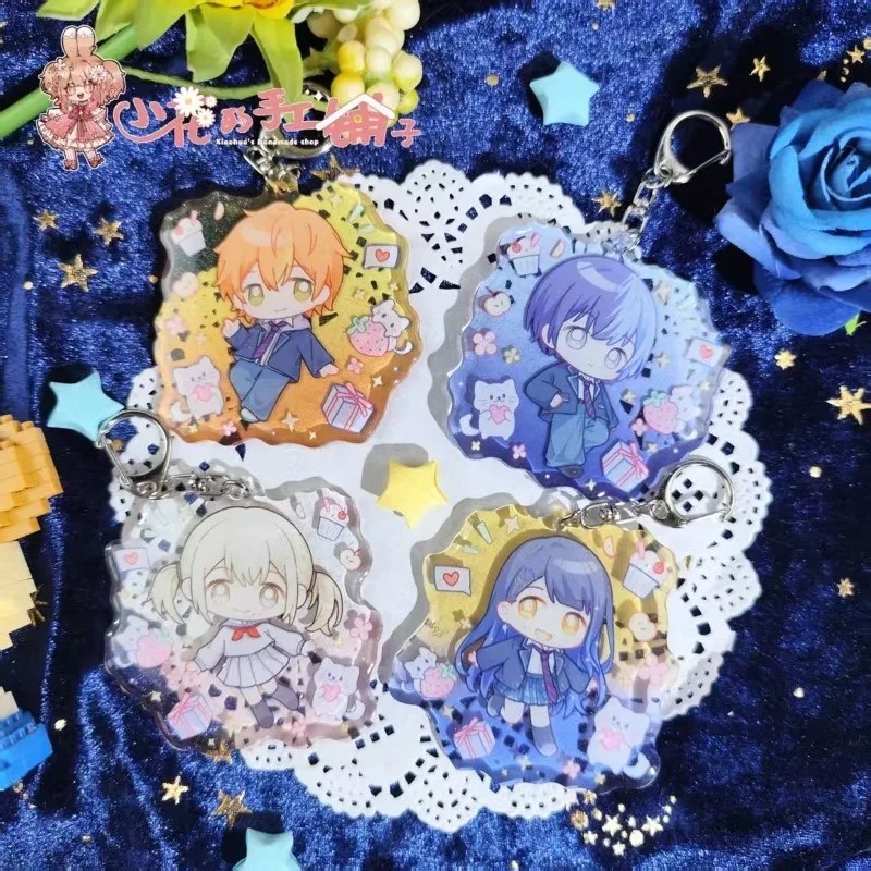 Móc khóa Project Sekai PJSK Acrylic Mica Shiraishi An Aoyagi Toya Shinonome Akito Azusawa Kohane VBS