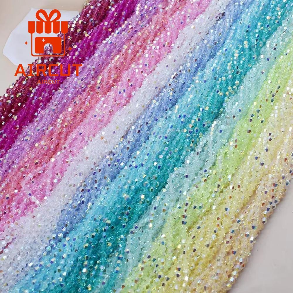 YANGMING Hạt Pha Lê Bicone Nhiều Màu Sắc, DIY 4mm Austrian Crystal Cho Vòng Tay & Bông Tai