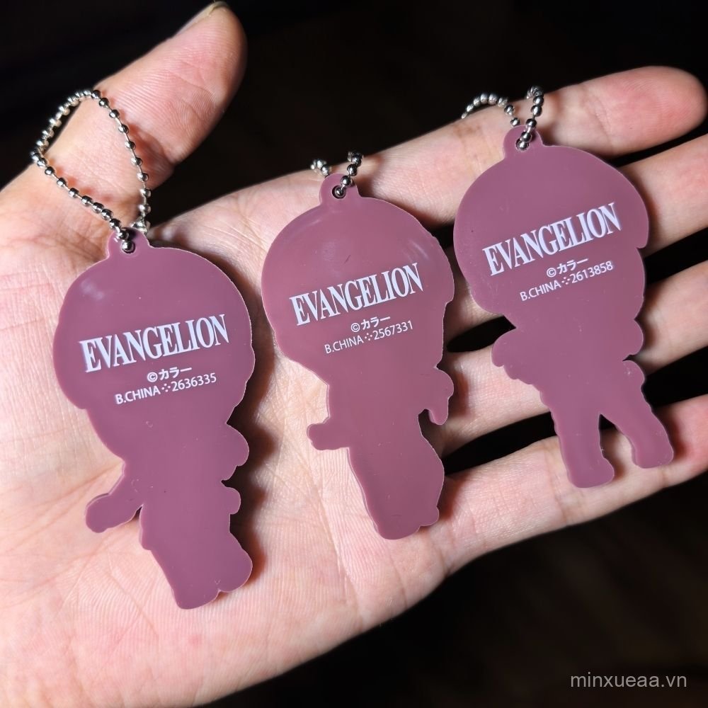 Phiên bản Nhật Bản Số lượng lớn EVANGELION EVANGELION Asuka Aya Polly Móc khóa Mặt dây chuyền