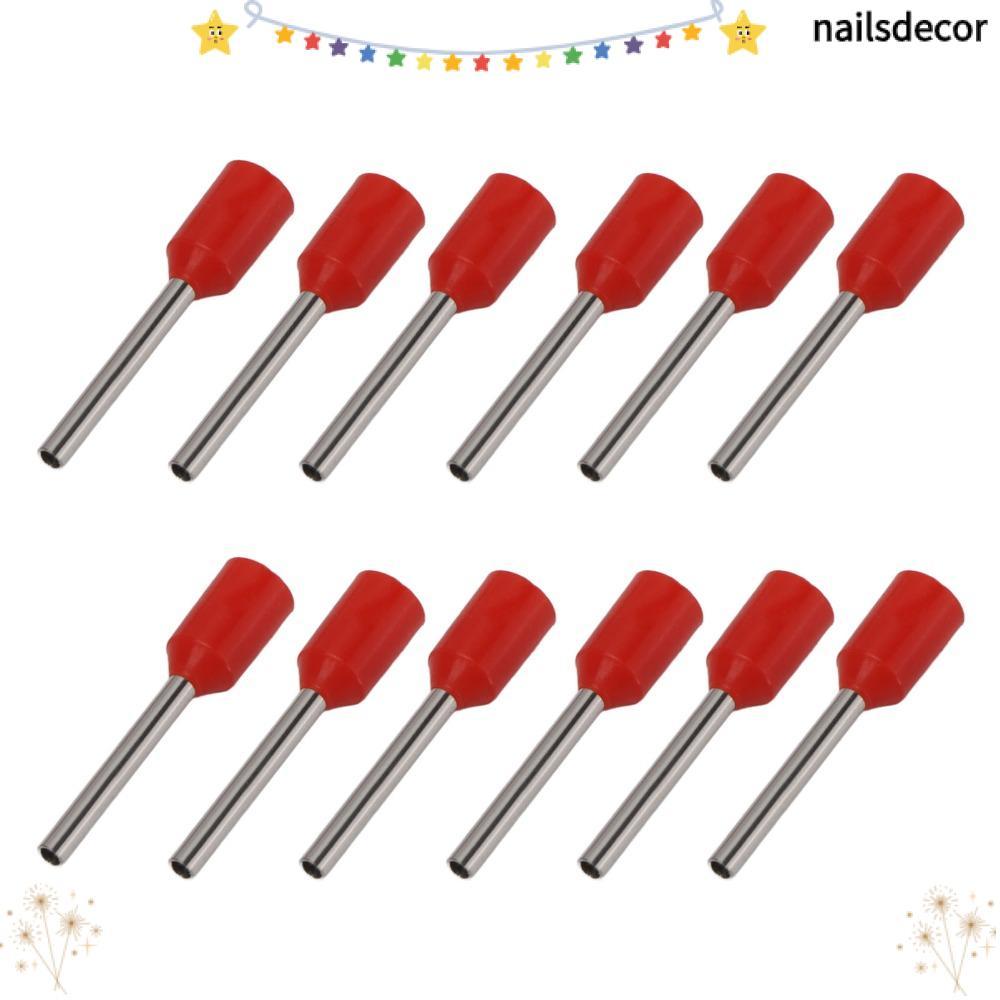 NAILSDECOR 1000 Chiếc Thiết Bị Đầu Cuối Ferrules Cách Nhiệt, Chất Liệu Đồng Bộ Đầu Nối Ferrule Dây Đ