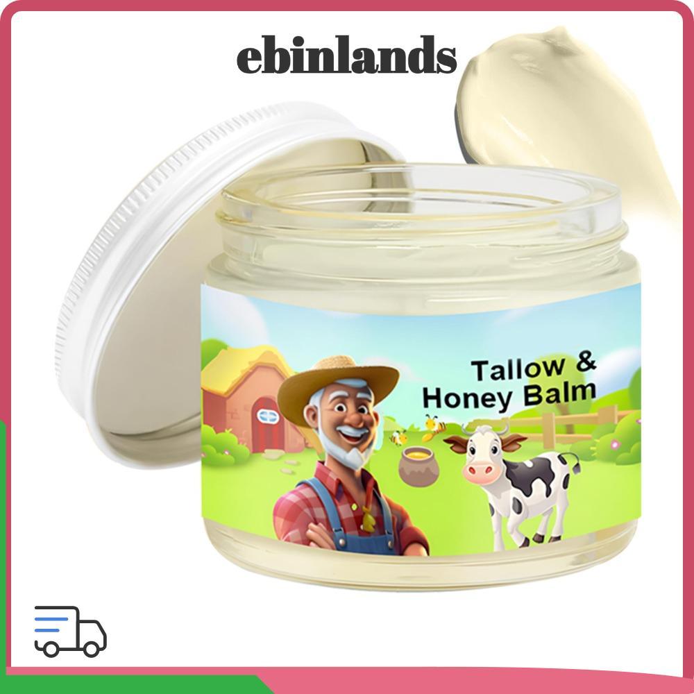 NOVOCCT Tallow & Honey Balm, Kem dưỡng da mặt hoàn toàn tự nhiên, Mỹ phẩm Bò Tallow Balm Mật ong hoa