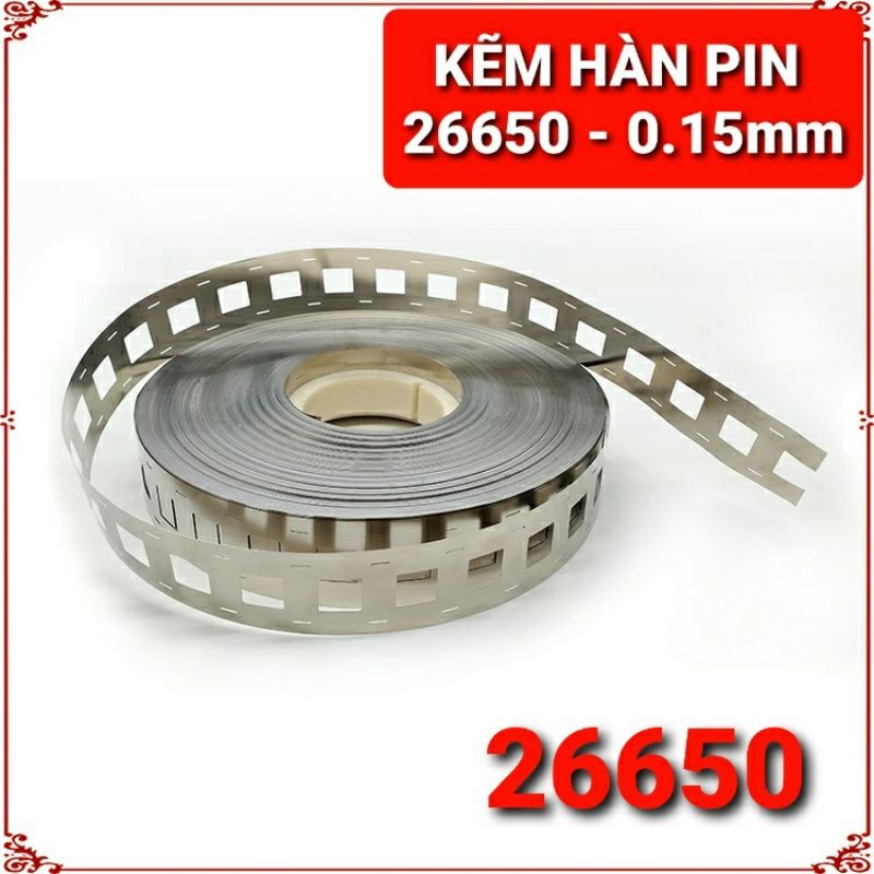 achun.vn - 1 mét - KẼM ĐÔI HÀN PIN 18650 - 33140 CHO PIN LITHIUM