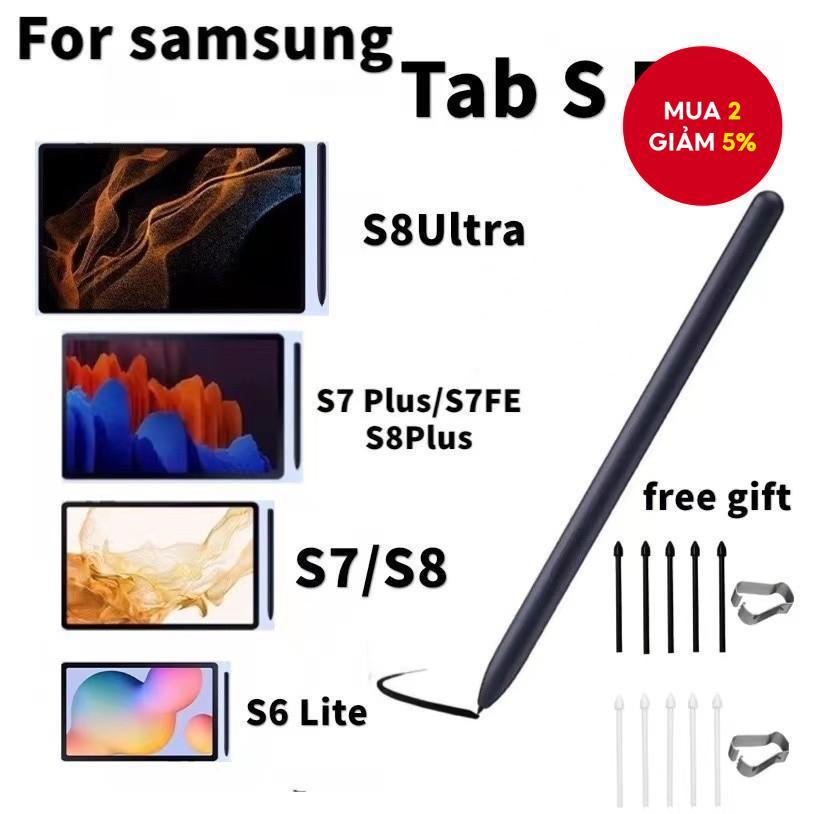 Bút Stylus S Thay Thế Bút Cảm Ứng Không Răng Xanh Cho Samsung Tab S6 Lite S7 FE S7 S7 + S8 Vẽ & Viết