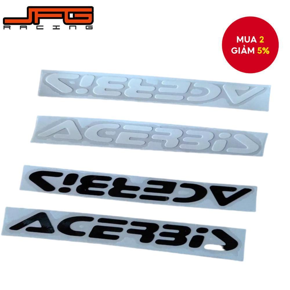 Decal nhựa dán xe máy phổ thông một cặp JFG Racing cho phụ kiện