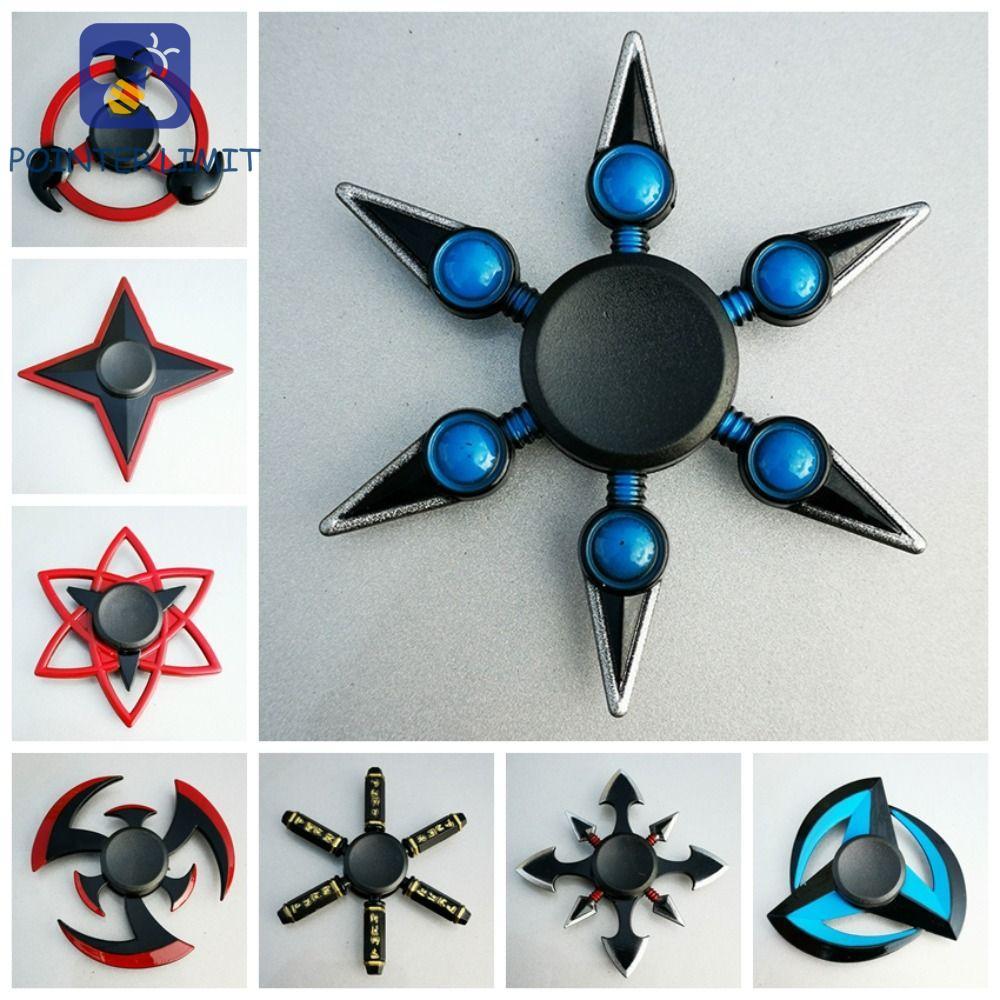 POINTER LIMIT Máy quay đầu ngón tay đầy màu sắc, Anime đầy màu sắc Anime Finger Spinner, Đồ chơi bàn