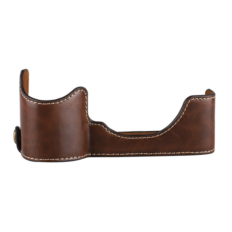 Thích hợp cho Sony Micro Camera Đơn A72 Vỏ Bảo Vệ A7S2 Bao Da A7R2 Nửa Ốp Lưng A72 Đế Tay Cầm Camera