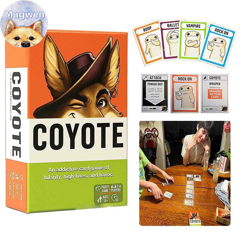 Trò chơi coyote magwen, Trò chơi thẻ tiệc Coyote, Gặp gỡ trò chơi thẻ đóng gói hành động đầy đủ năm 