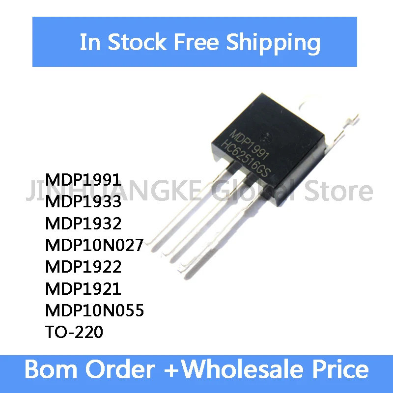 5 Cái MDP1991 MDP1933 MDP1932 MDP10N027 MDP1922 MDP1921 MDP10N055 TO-220 IC Còn Hàng Bán Buôn