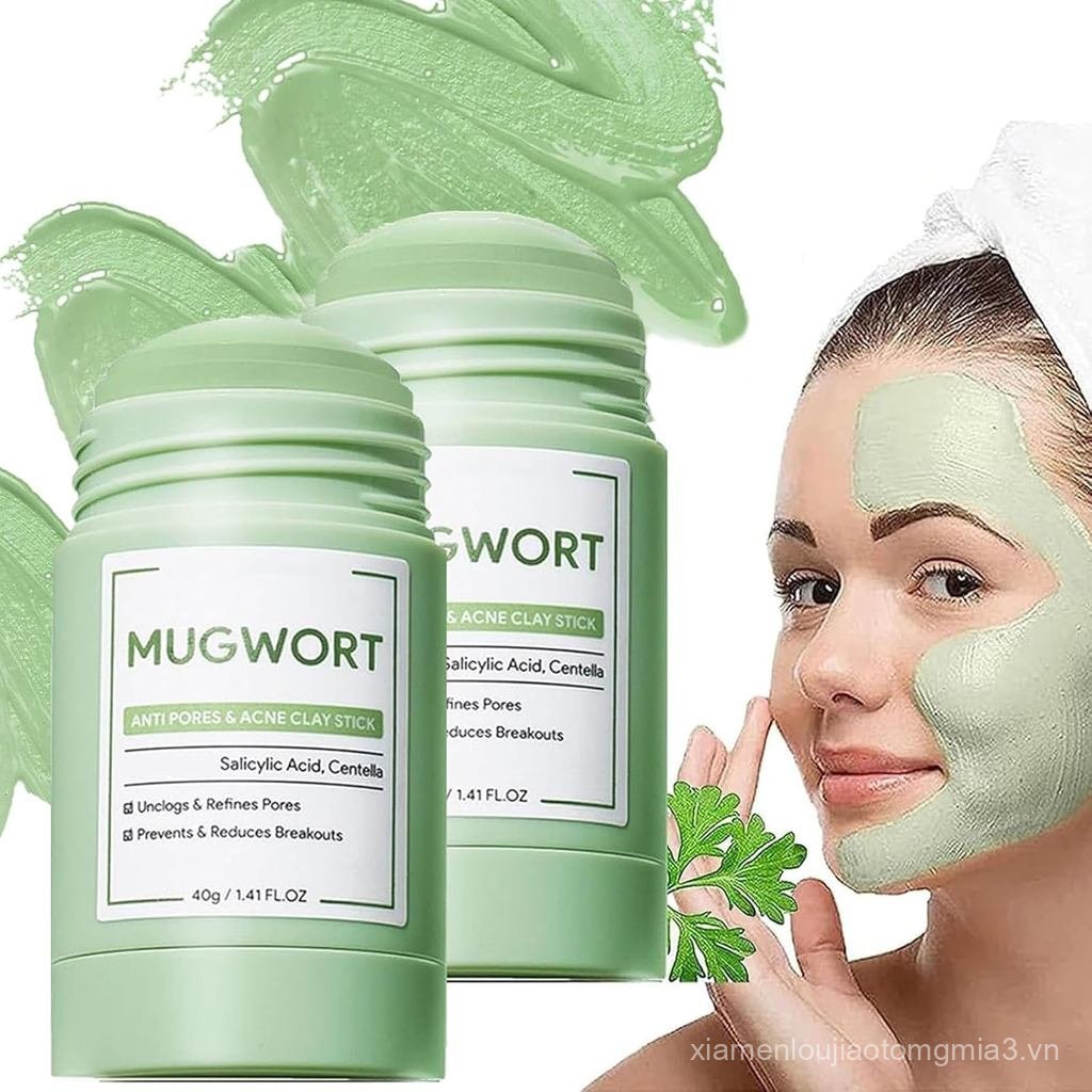 Mặt nạ đất sét Mugwort, Mặt nạ Mugwort Mặt nạ đất sét Centella, Mặt nạ đất sét cho mặt, Mặt nạ loại 
