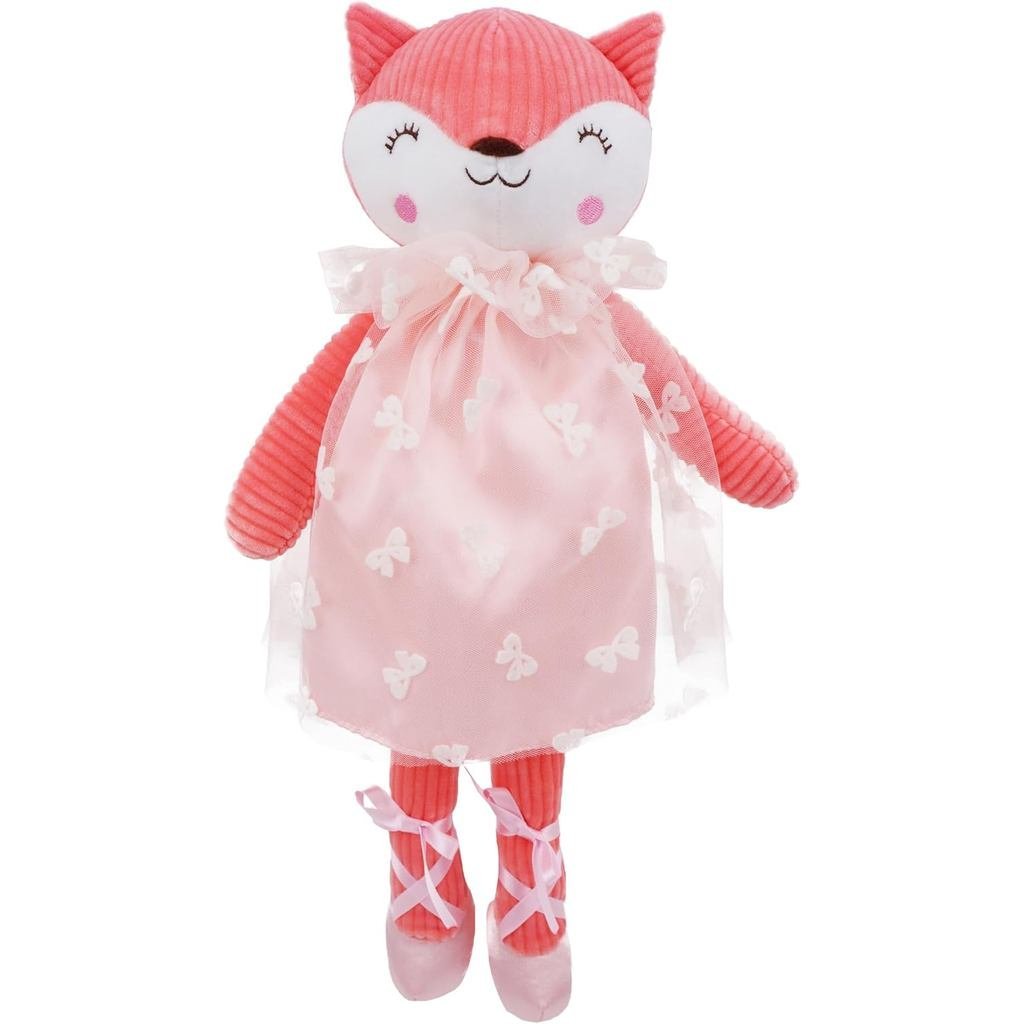 June Garden 16 "Ballerina Thú Nhồi Bông - Búp Bê Ba Lê - Quà Tặng Khiêu Vũ Cho Bé Gái - Fox Nina - 1