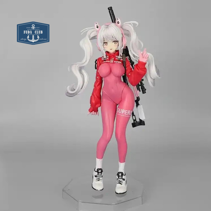 Nữ Thần Chiến Thắng: NIKKE Alice Hình GK Model Anime Pink Bunny Girl Sniper Nhân Vật Hành Động Tỉ Lệ