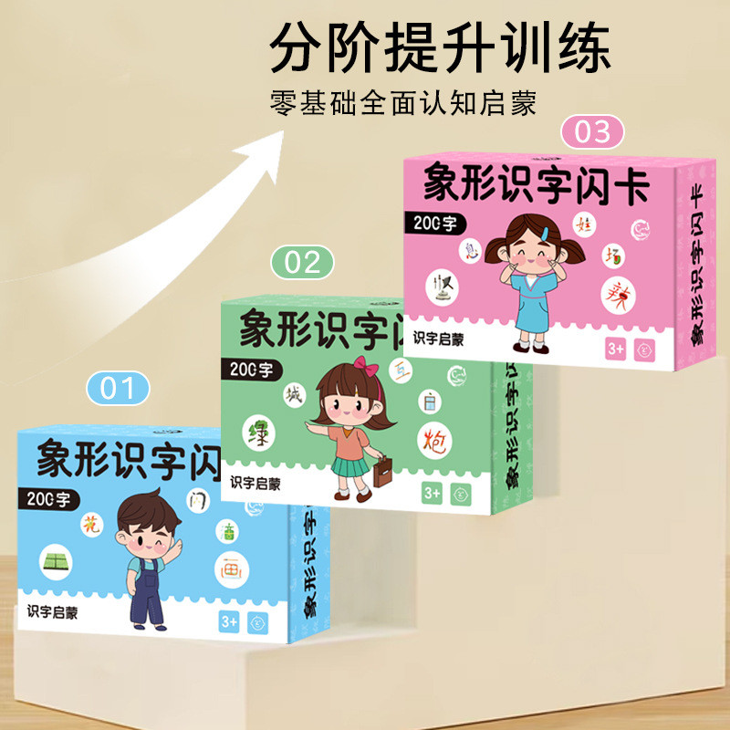 Mẫu Giáo 0-6 Tuổi Thẻ Biết Chữ Hình Thẻ Chữ 600 Từ Thẻ Flash Giáo Dục Trẻ Em Hình Ảnh-seeing Chữ Biể