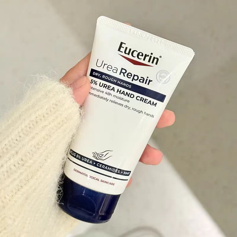 Kem dưỡng da tay Eucerin / Eucerin Kem dưỡng ẩm tay dưỡng ẩm Không dưỡng ẩm Thu Đông Dưỡng ẩm Chống 
