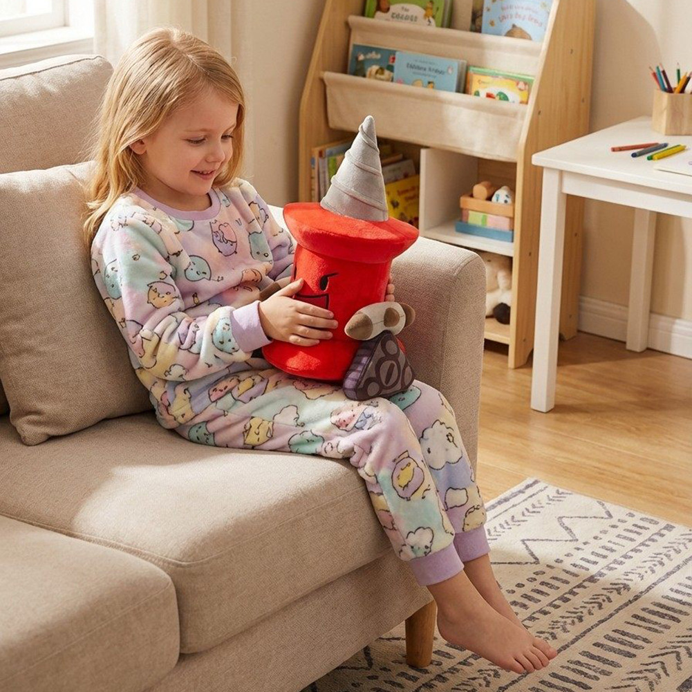 Động vật nhồi bông nhân vật BFDI Pin Chất liệu siêu mềm & có thể kéo được. Phụ kiện nhập vai