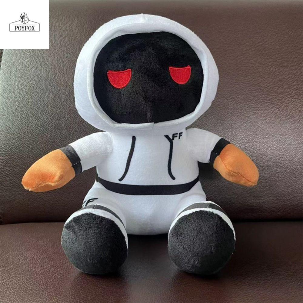 Đồ chơi nhồi bông gia đình POYFOX Foltyn, Áo nỉ trắng Thú nhồi bông Búp bê nhồi bông Foltyn, Thiết b