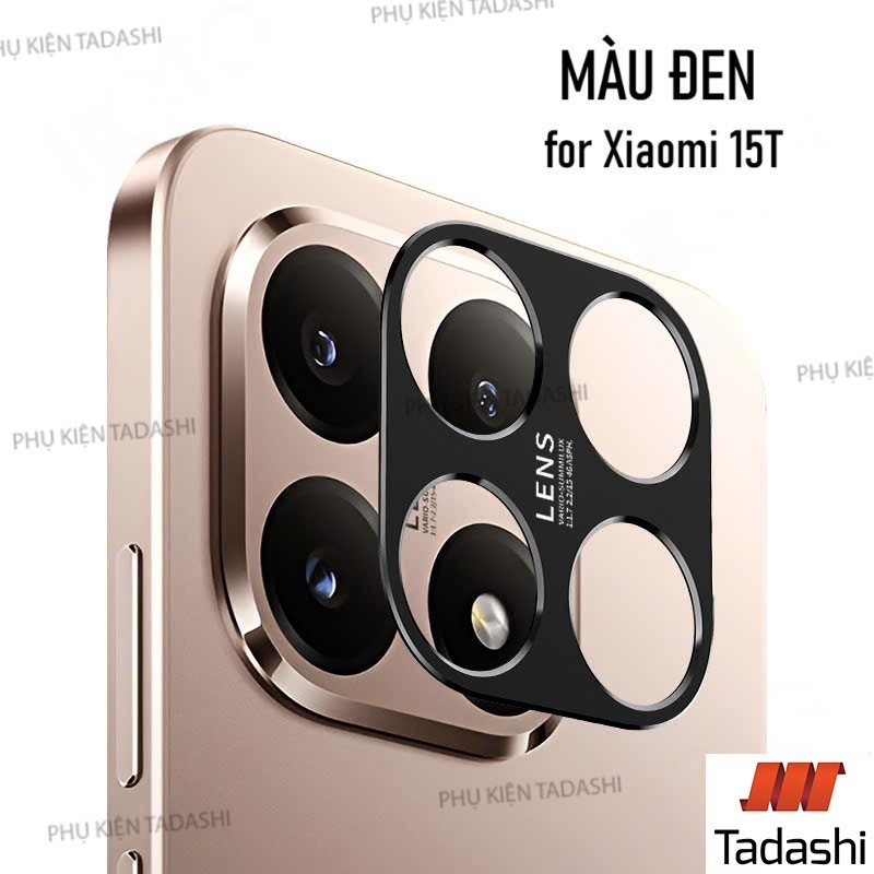 Miếng Kim Loại Bảo Vệ Camera Xiaomi 15T/ 15T Pro, 14T/ 14T Pro - HỢP KIM NHÔM chống trầy xước cụm ca