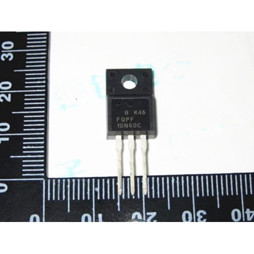 50 Miếng FQPF10N60C 10N60 N Kênh MOSFET TO-220F