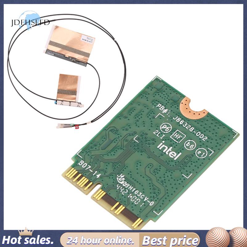 【 jdfhsffd 】 Thẻ Wifi Ax201 Ngw Có Ăng Ten Wifi 6 3000Mbps M.2 Cnvio2 Bluetooth 5.1 Wifi Adapter Cho