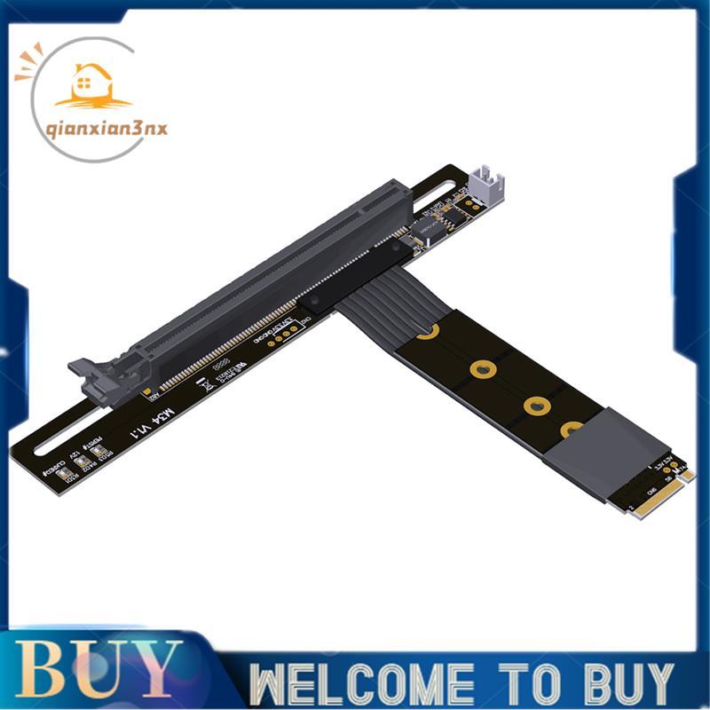 Bộ chuyển đổi PCIe X4 4.0 M.2 NVMe sang X16 Riser cho PCIe X16 / Card đồ họa sang M.2 (Ultra SSD M-K