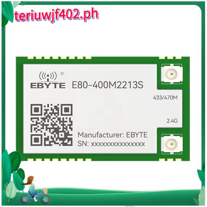 Mô-đun SMD SPI LR1121 LoRa Băng tần kép 433 MHz 2.4GHz TCXO E80-400M2213S Mô-đun