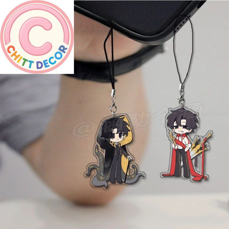 Lord of The Mysteries Anime KeyChain Klein Moretti Men Key Chain for Women Fashion Creative Figure A