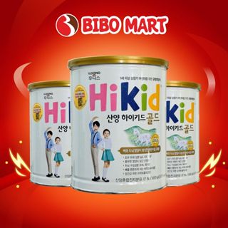 Sữa Dê HiKid Sữa Bột Tăng Chiều Cao Hỗ Trợ Tiêu Hóa Phát Triển Não Bộ Cho Bé Lon 650g - Bibomart