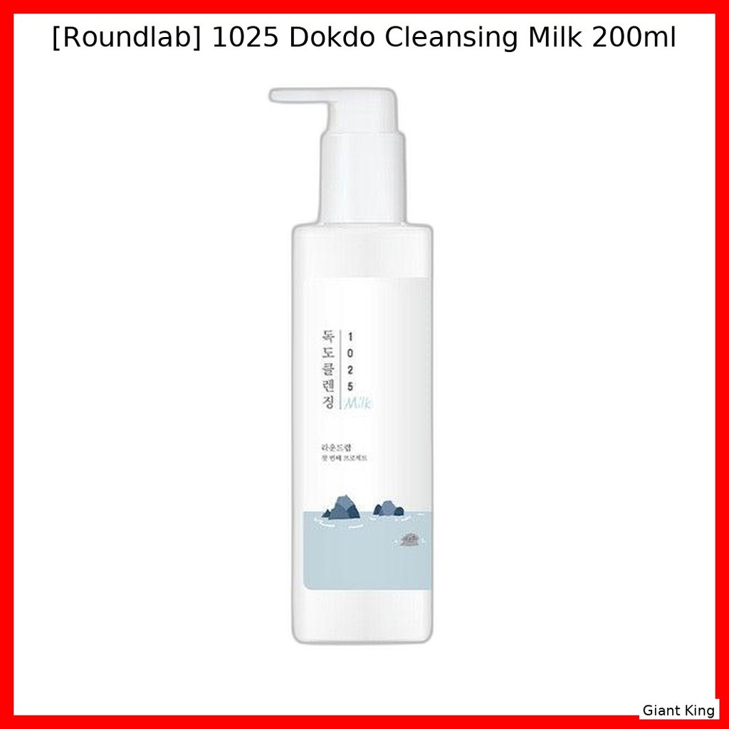[Roundlab] 1025 Sữa Rửa Mặt Dokdo 200ml / Sữa Rửa Mặt Hàn Quốc / Sữa Nhẹ Nhàng / 100% Authentic by G