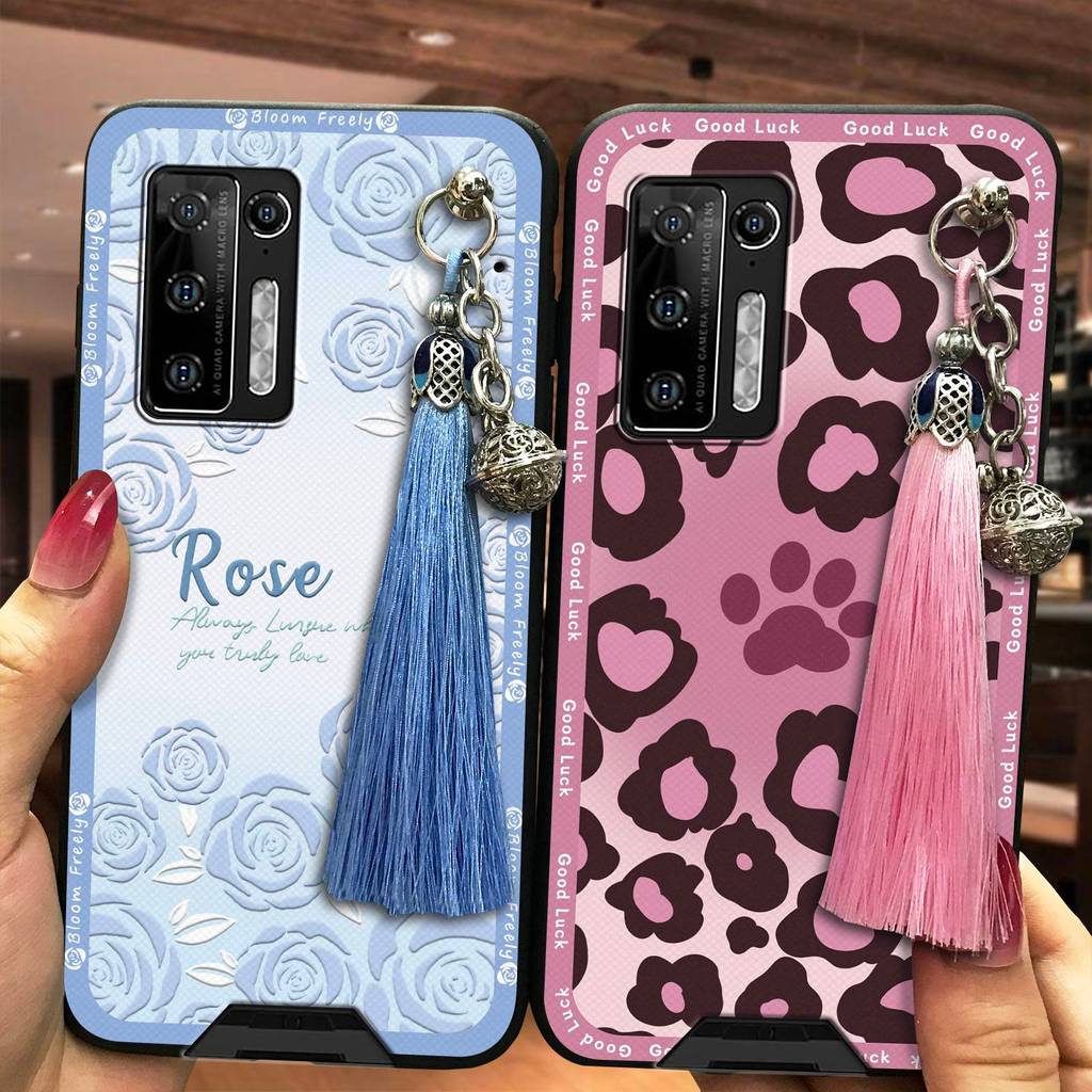 Ốp Điện Thoại Tua Rua Chuông Cho Doogee S97 Pro TPU Bền Chống Bụi Bẩn Bọc Toàn Bộ Bảo Vệ Chống Sốc D