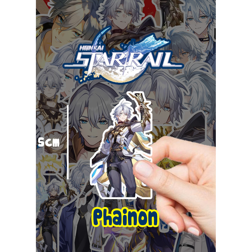 [Honkai Star Rail] Set 147 Sticker Phainon 🎮 đã cắt sẵn không trùng nhau dành cho fan HSR