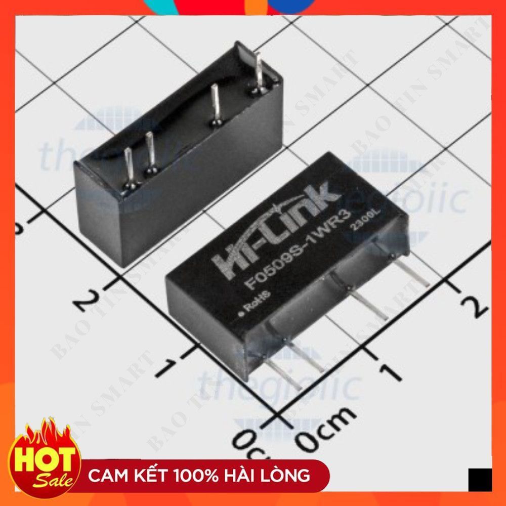 HLK-F0509S-1WR3 Chuyển Đổi DC-DC Vào 5V Ra 9V 1W ChipViet Store