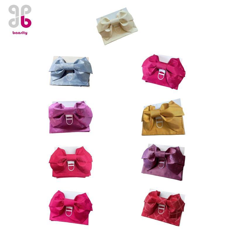 [Baosity] Thắt lưng Yukata kimono Dây thắt lưng cổ điển Geisha kimono Thắt lưng nữ Trang trí thắt lư