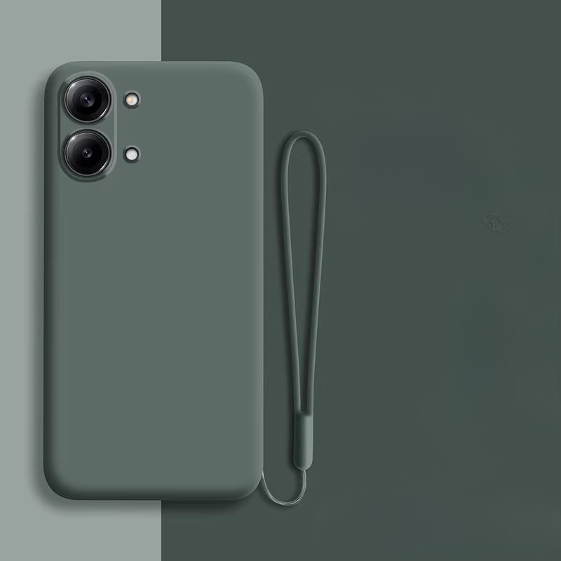 Dành Cho POCO X8 Pro X8Pro Max Silicon Lỏng Dây Điện Thoại Chống Sốc Cho POCO X8 Pro Max Camera Bảo 