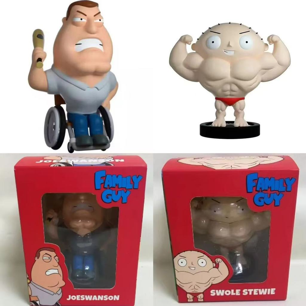 Family Guy Joe Swanson Xe Lăn Nhân Vật Hành Động Để Bàn Sưu Tập Mô Hình Đồ Chơi Đóng Hộp