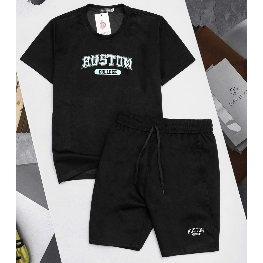 Bộ quần áo nam ATHEAN bán chạy chất vải waffle với các lỗ thông hơi liti thoáng mát Menswear (bộ quầ