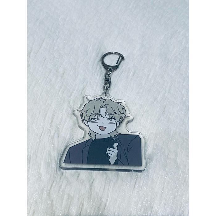 LOW TIDE IN TWILLIGHT MANGA YAOI GANCI acrilik acryllic  GANTUNGAN KUNCI KEYCHAIN ANIME FIGURE NOVEL