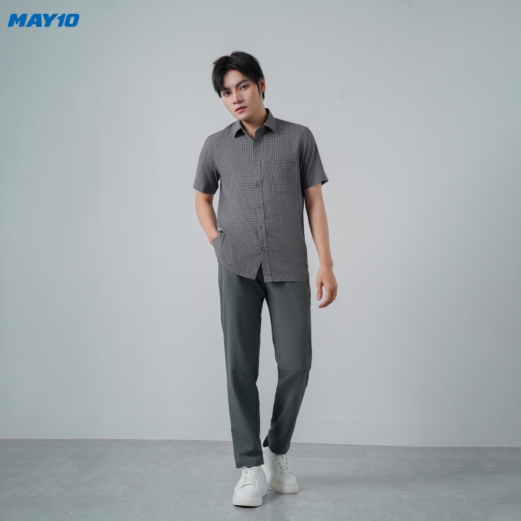 Áo Sơ mi nam cộc tay May 10 mã 010126001 2