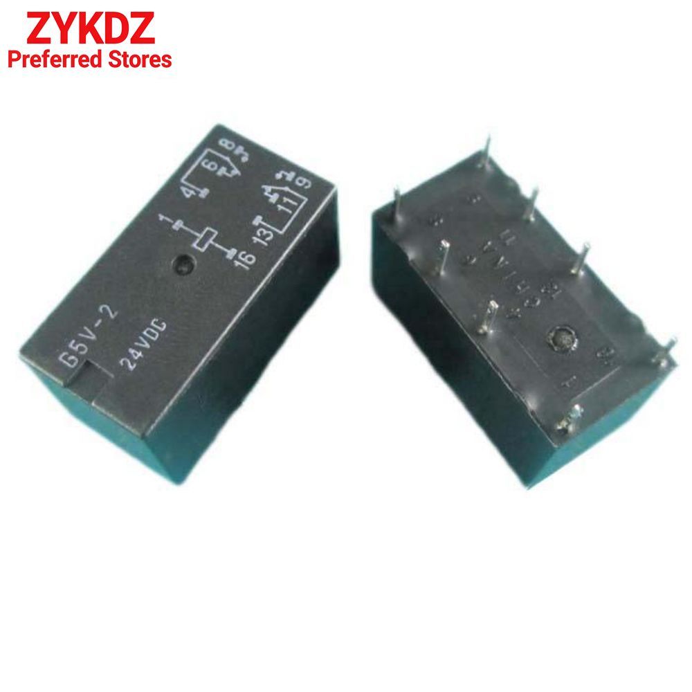 5 cái / lốc G5V-2-12VDC G5V-2-24VDC Rơle hoàn toàn mới