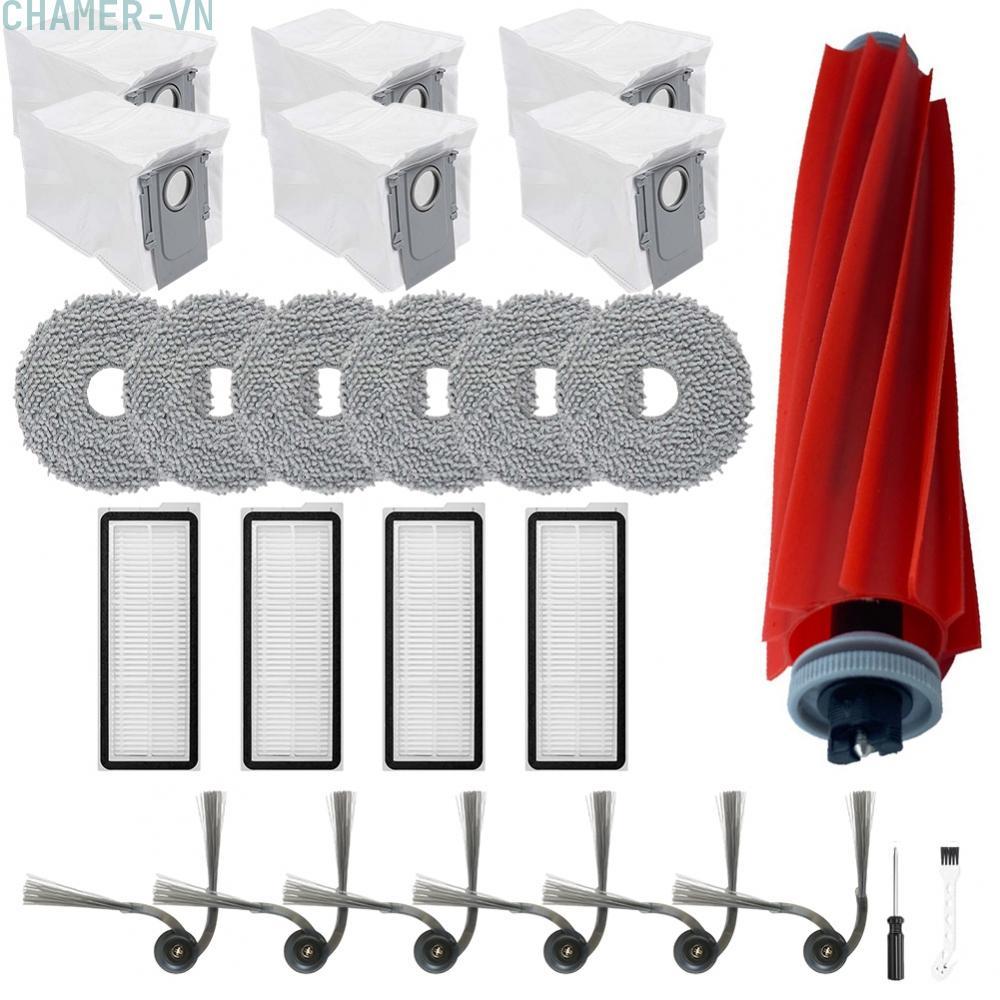 【CHAMER】Compatible Replacement Parts for Roborock QV35A QV35S QR598 QR798 Vacuum Cleaner【HomeLiving】
