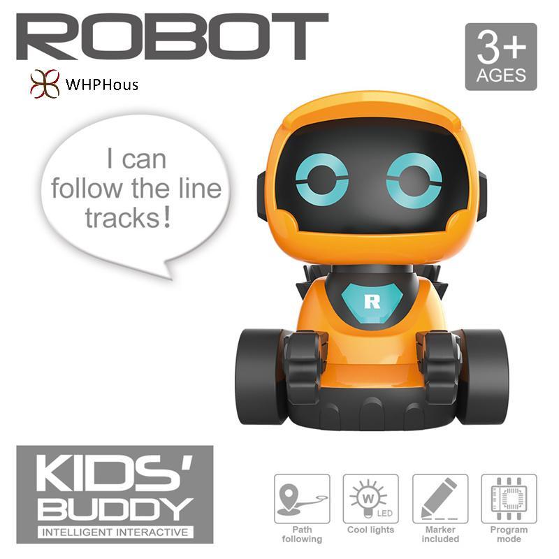 < WHPHous-t > Robot thông minh giáo dục Tra-Drawing - Đồ chơi robot phát ra âm thanh huýt sáo cho tr