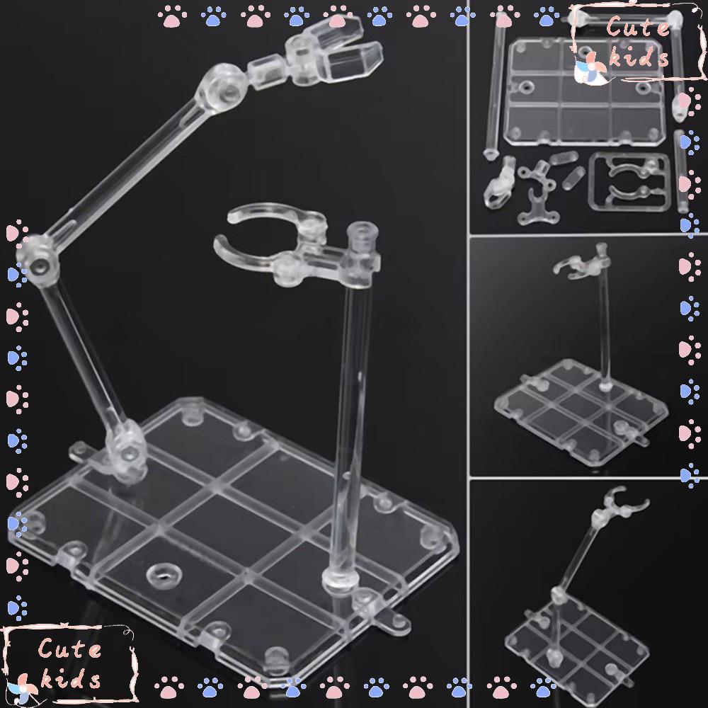 TPKSF98 Mô hình Gundam, Giá đỡ có thể di chuyển được, Đế trưng bày hình hành động bằng nhựa PVC tron