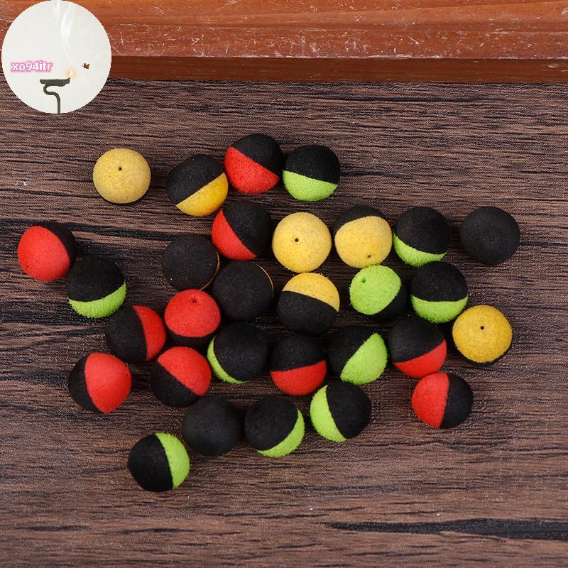 XOITR 10 Cái / Pa Cá Chép Câu Cá Boilies Mồi Duo Foam Up Boilies Bóng Giả Mồi Cho Cá Chép Tóc Zig Ri