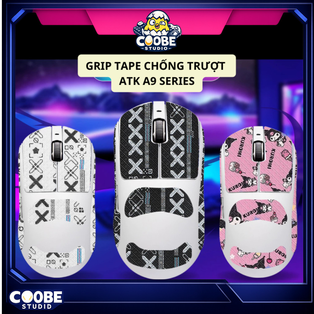 Miếng dán chống trượt grip tape ATK Dragonfly A9 Se A9 Plus Pro Ultra
