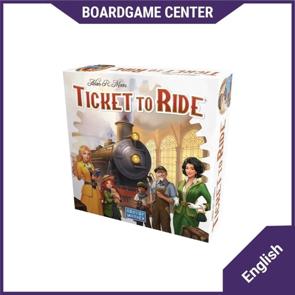 Bộ trò chơi Ticket to Ride Remake - All aboard Collect trains, choo-choo-choose your routes, fulfill