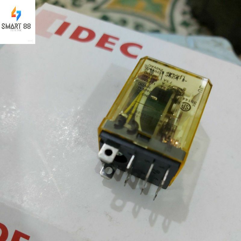 SMART88- Rơ le trung gian IDEC 8 chân to RH2B-UL 12V 24V 220V 110V