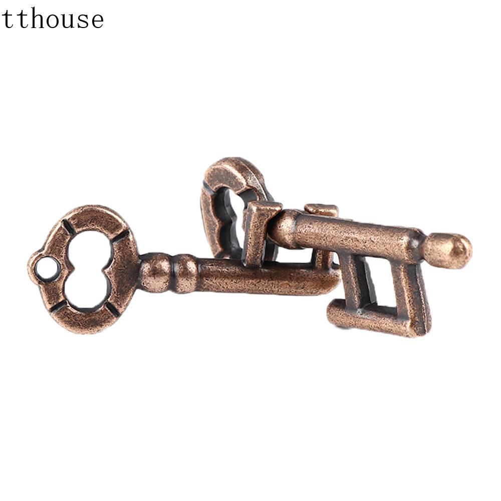 TTHOUSE Key Puzzle Brain Teaser IQ Test Game Đồ chơi thông minh