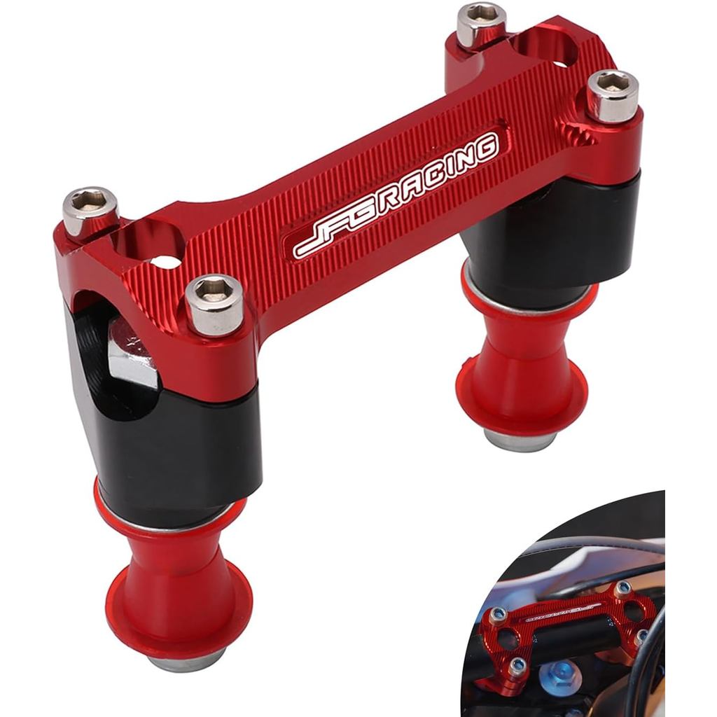 Motorcycle CNC HandleBar Riser Mount Clamp For CRF250R 04-18 CRF450R 02-18 CR125R CR250R 00-07 CRF45